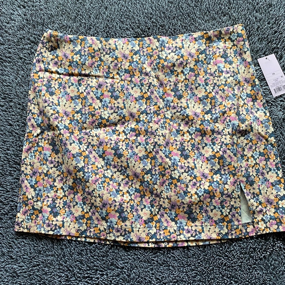 Wild Fable Floral Midi Skirt